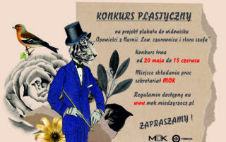 plakat Konkursu na projekt plakatu do widowiska "Opowieści z Narnii: Lew, Czarownica i Stara Szafa"